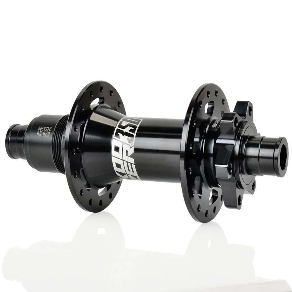 Koozer 350 Hinten Boost 28H 32H 10 11 12s HG XD MS MTB Fahrrad Nabe CR-MO Stahl Achse 5x141 QR 12x148mm THRU Fahrrad Ratsche 40T 60T – Detail 8