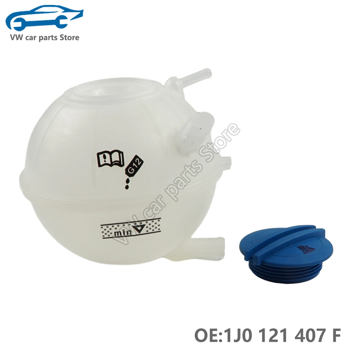 Engine Radiator Coolant Bottle Expansion Tank For VW Golf 4 Bora Jetta Audi A3 TT Seat Leon Skoda Octavia 1J0121403 1J0121407