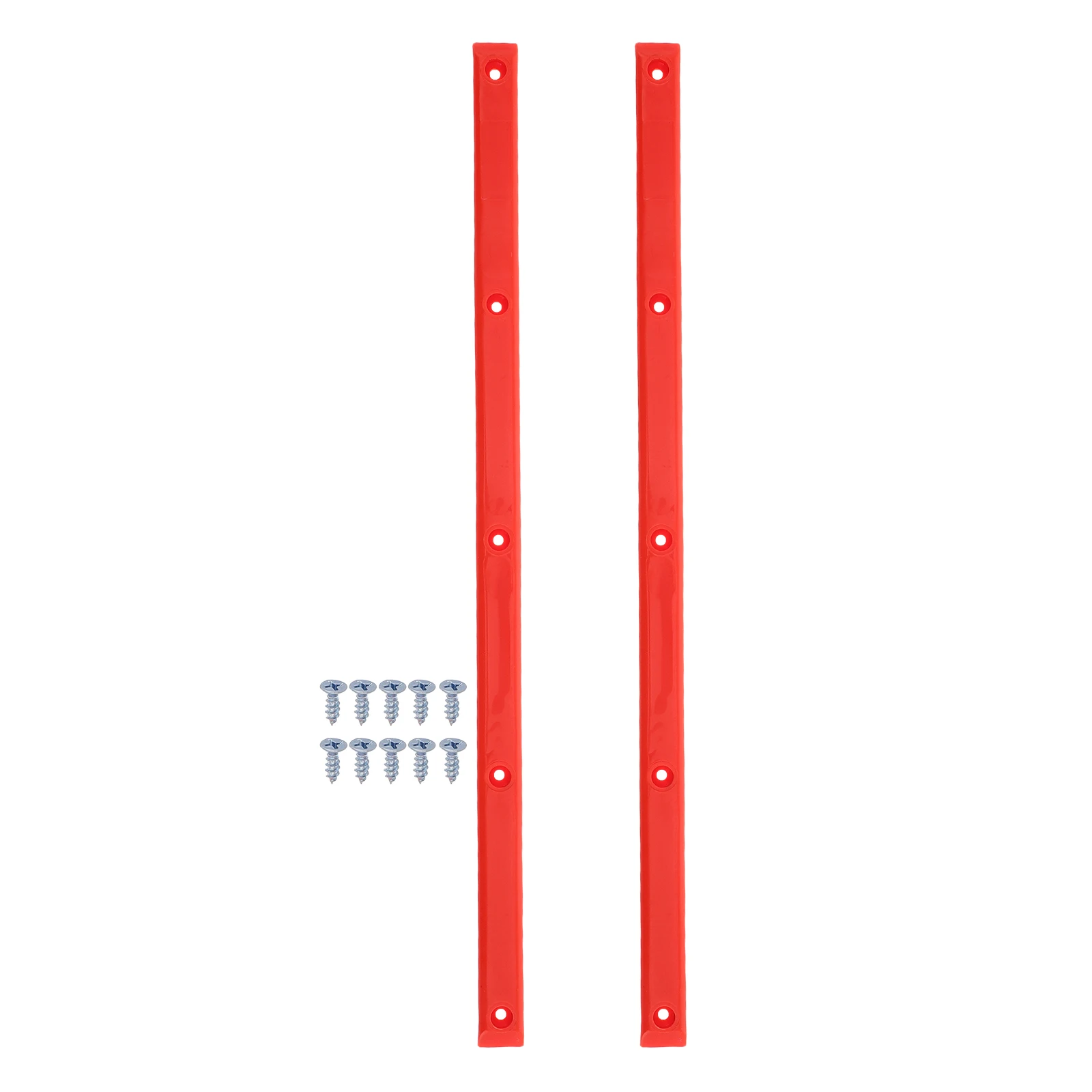 

Skateboard Bumpers Durable Abs Plastic Strips Wear Resistant Accessories Skateboard Guard Kit