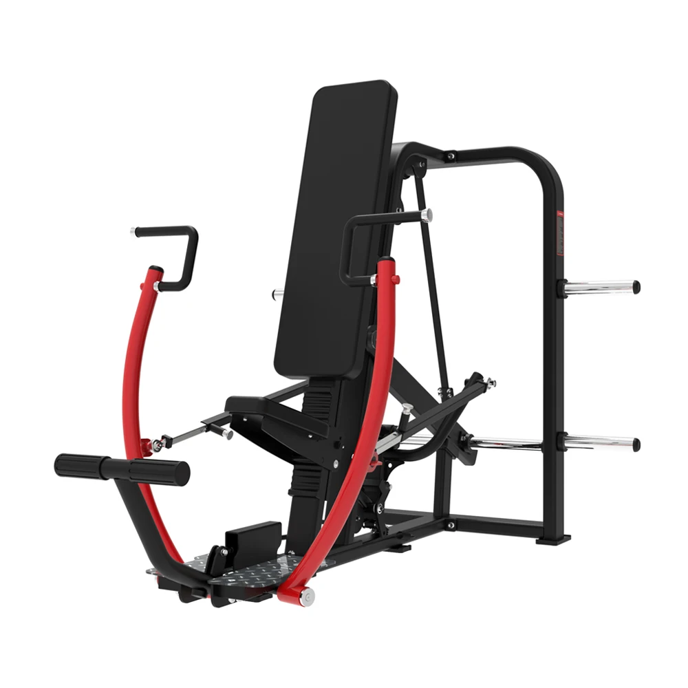 Commercial Gym Fitness Strength Training Equipment Plate Loaded Seated Incline Chest Press Exercise Machine
