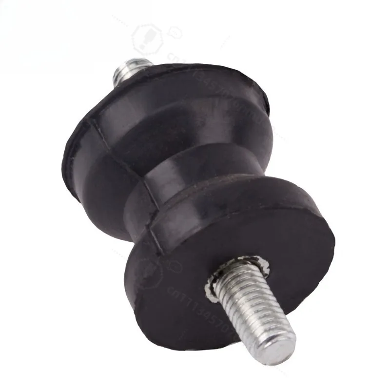 I-shaped 30 Circular Rubber Shock Absorber Mat With Screw For Generator Distribution Box Wiring Box Spare Parts
