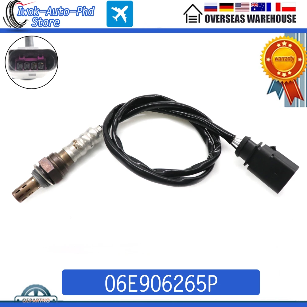 

06E906265P Downstream Right Air Fuel Ratio Lambda O2 Oxygen Sensor For AUDI A4 A6 Q7 Quattro 3.2L 2005-2011 234-4414