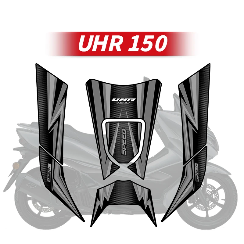 

Used For HAOJUE UHR150 Motorcycle Fuel Tank Protection Decoration Pad Stickers Kits Of Bike Abrasion Resistant Decals