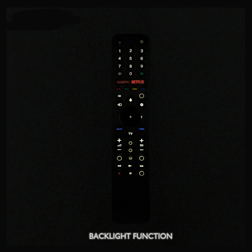 New RMF-TX611E Backlight Voice Remote Control For Sony 4K TV RMF-TX600U KD-65A8 KD-48A9S KD-77AG9 KD-65X8000H KD-65X9000H