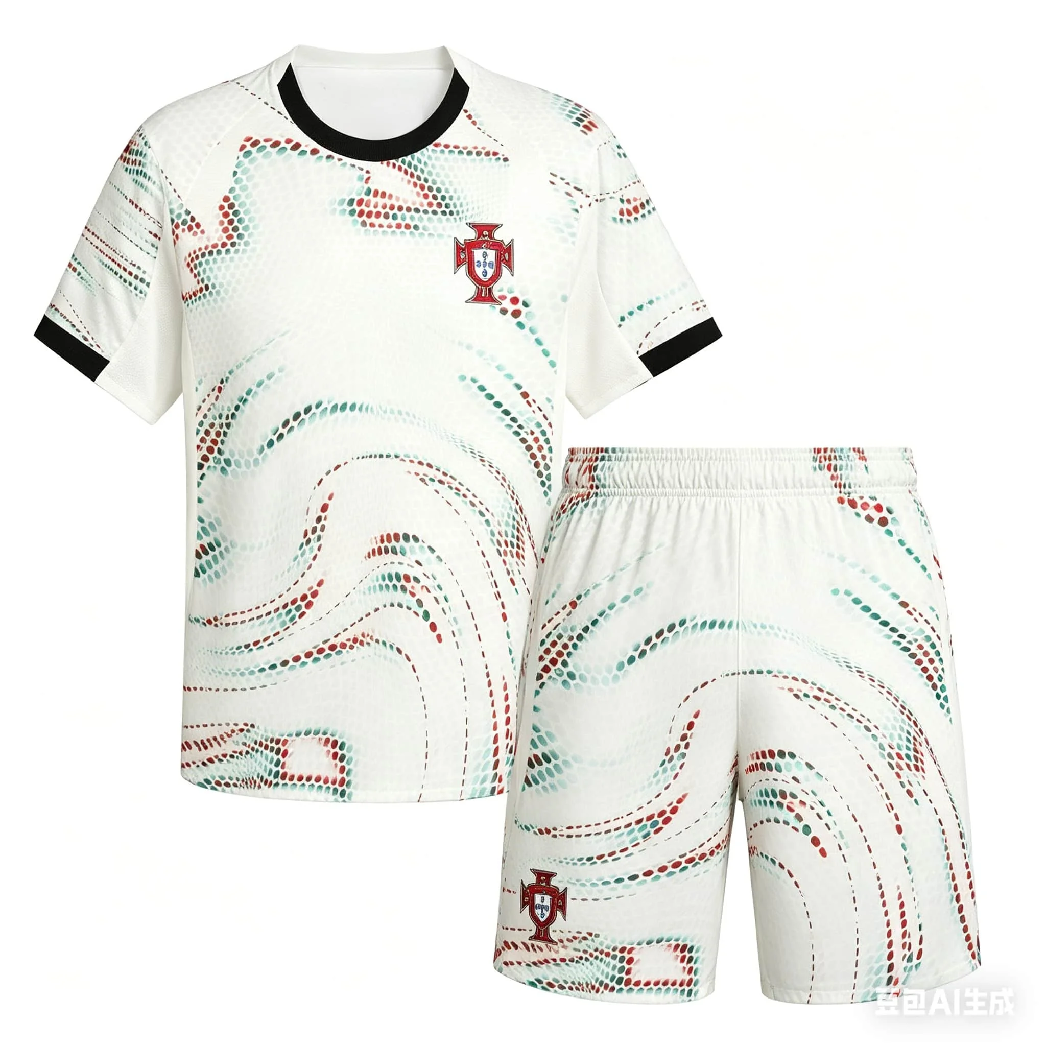 

2026 Summer Portugal Competition Essential Sports Jersey High Quality Breathable Quick Drying Soft T-shirts Set Family Matching