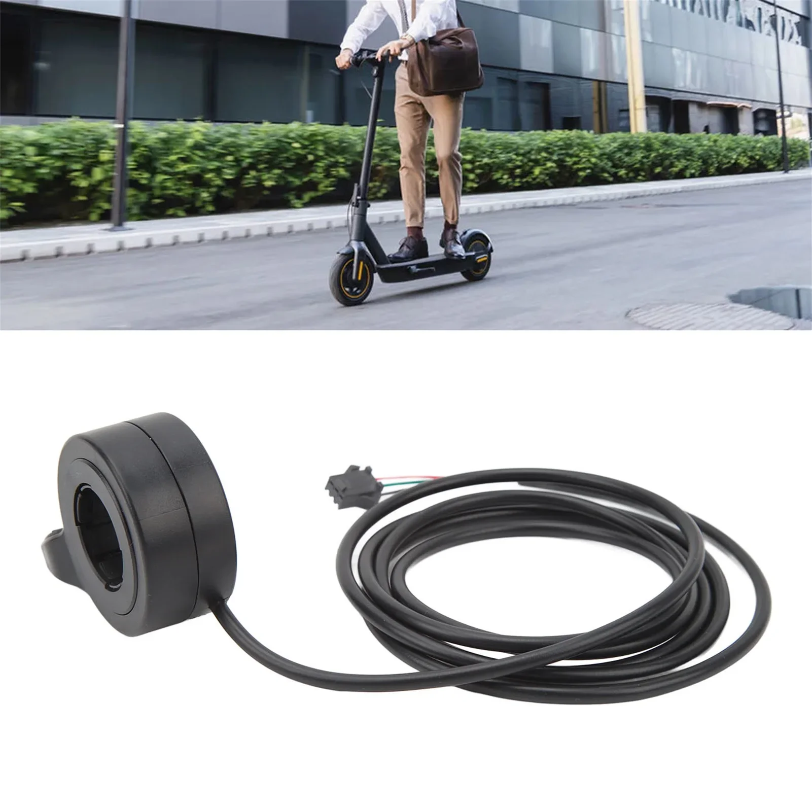 

Thumb Shifter ABS Thumb Electric Scooter Speed Controller Light Weight Thumb Accelerator Shifter For Electric Bike Scooter