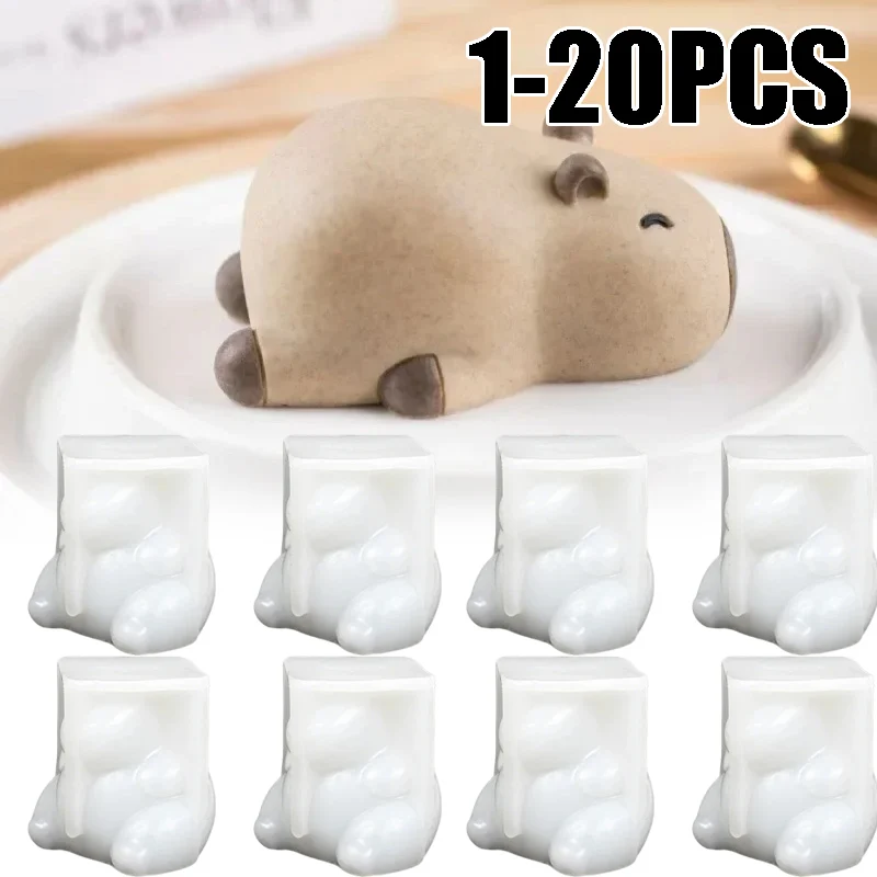 3D Silicone Dessert Molds Cute Capybara Dolphin Design Food Grade Jelly Pudding Makers for DIY Home Baking Sweet Treats