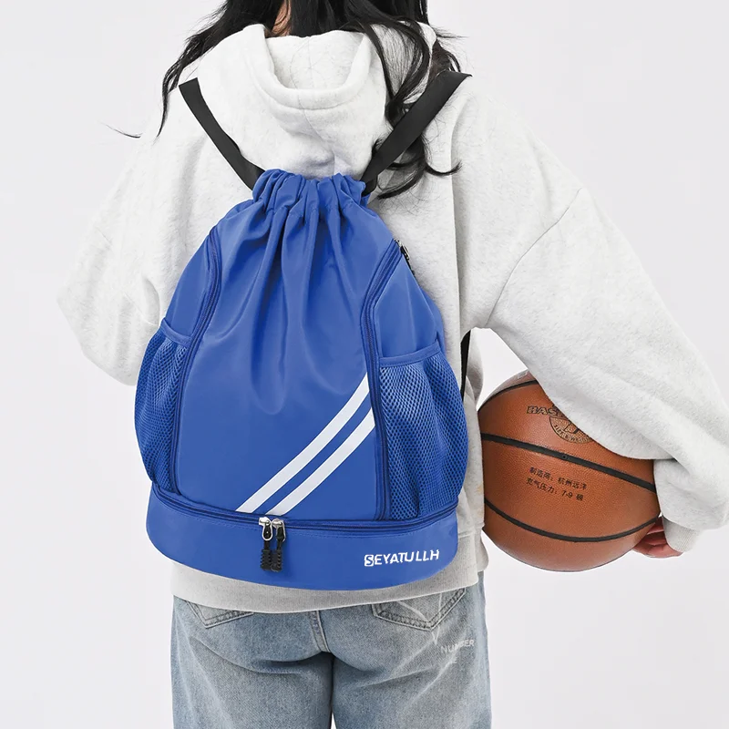 اللياقة البدنية على ظهره حقيبة قاعة رياضة كرة السلة على ظهره السفر في الهواء الطلق حزمة مقاوم للماء حقيبة سباحة الحقيبة المشي لمسافات طويلة تسلق Mochila