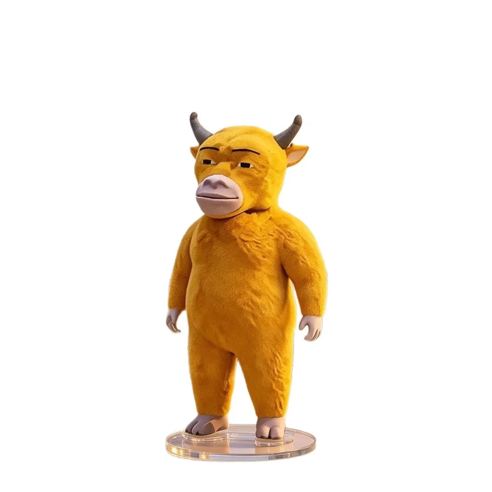 Hot Movie Cattle Acrylic Standing Niu Lai Peripheral Sign Signboard Standee Fans Collection Ornament Model Decoration Accessory