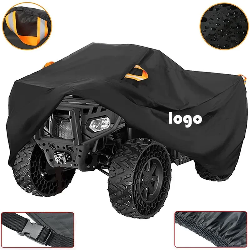 for 190T Waterproof Beach Car Cover for ATV Dust Cover
