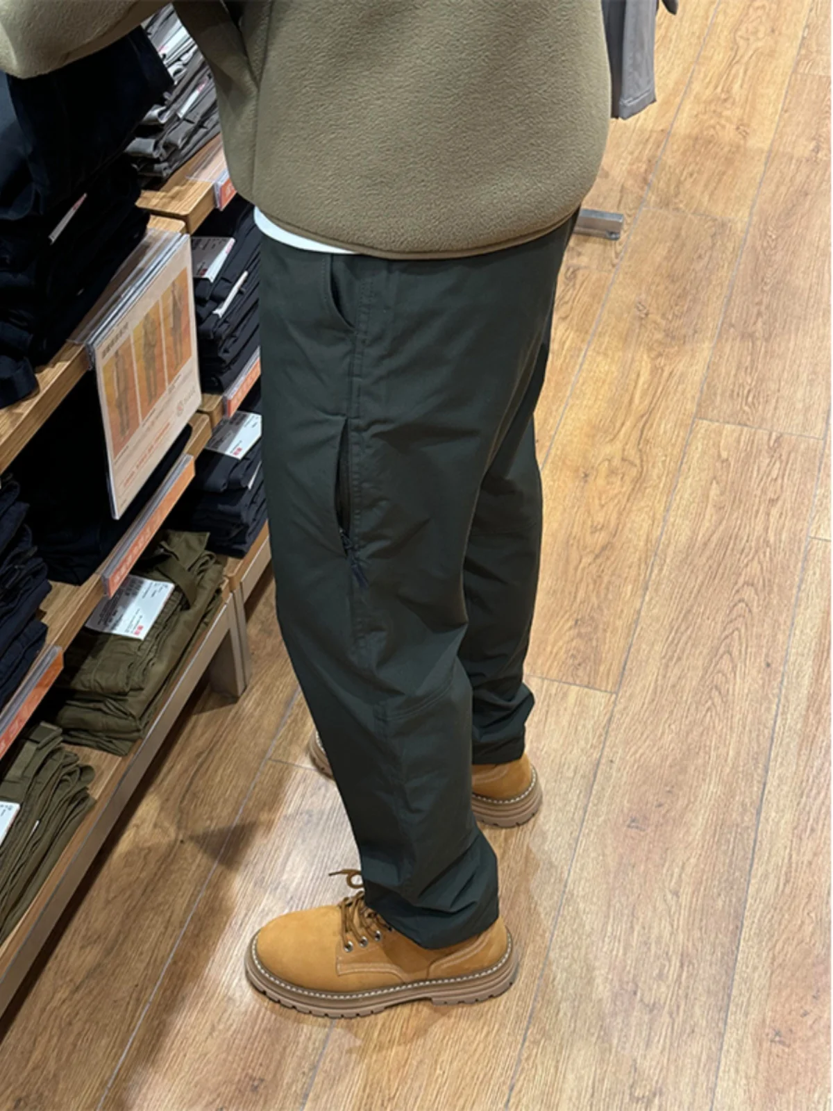 

Утепленные флисовые брюки для активного отдыха, мужские зимние теплые рабочие брюки Softshell с боковой молнией, прямые штанины, для походов