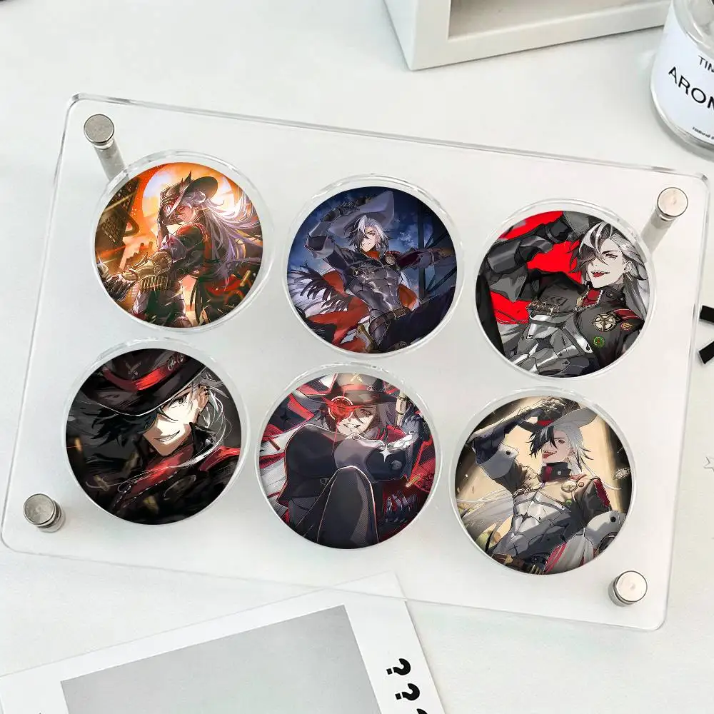 Game Honkai Star Rail Boothill Anime Round Badges Can Be Used To Decorate Clothes And Backpack Pins