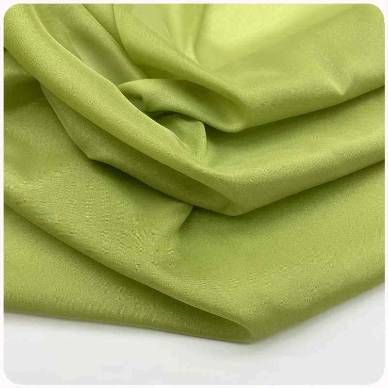 

Chiffon light and smooth organelle fabric polyester breathable shiny silk dress Hanfu