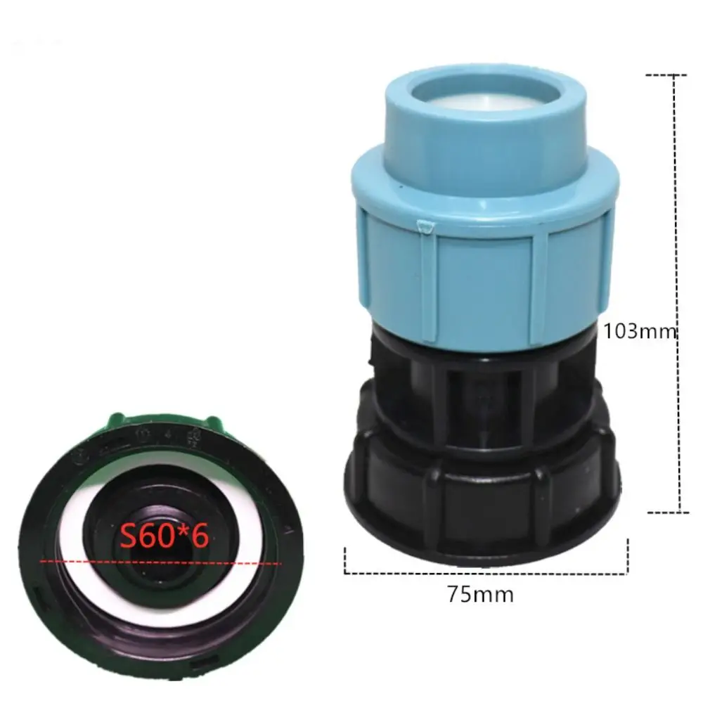 Plastic Elbow Straight Tank Adapter Outlet Hose Water Fittings Connector