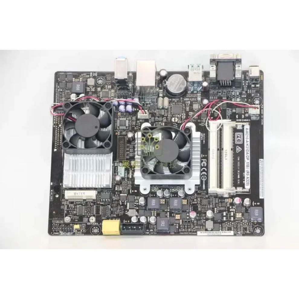 

Used For ASUS A46210-A/K31DA/DP_MB//(R5 K320) Quad Core, Integrated CPU DC main board