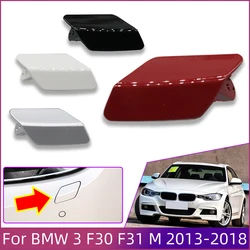 Headlight Washer Nozzle Cover For BMW 320 323 325 328 F30 F31 M-Sport 2013-2018 Paint Sprayer Shell Lid Washer Jet Cap Auto Part