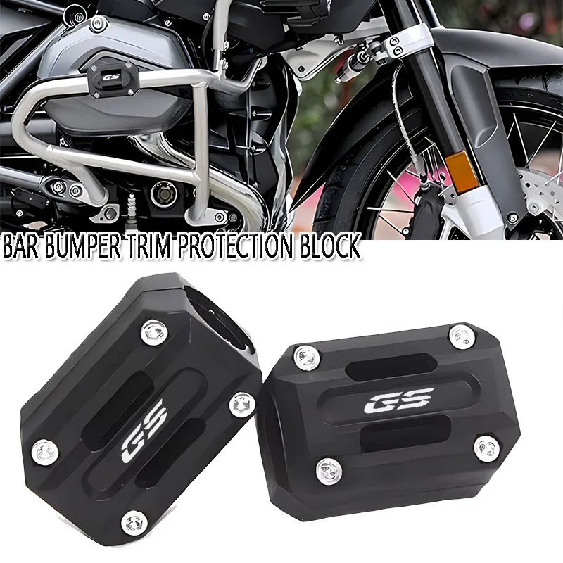 

Engine Crash Bar Protector Bumper Decorative Guard Block For F650GS F700GS F750GS F800GS F850GS G650GS R1200GS R1250GS