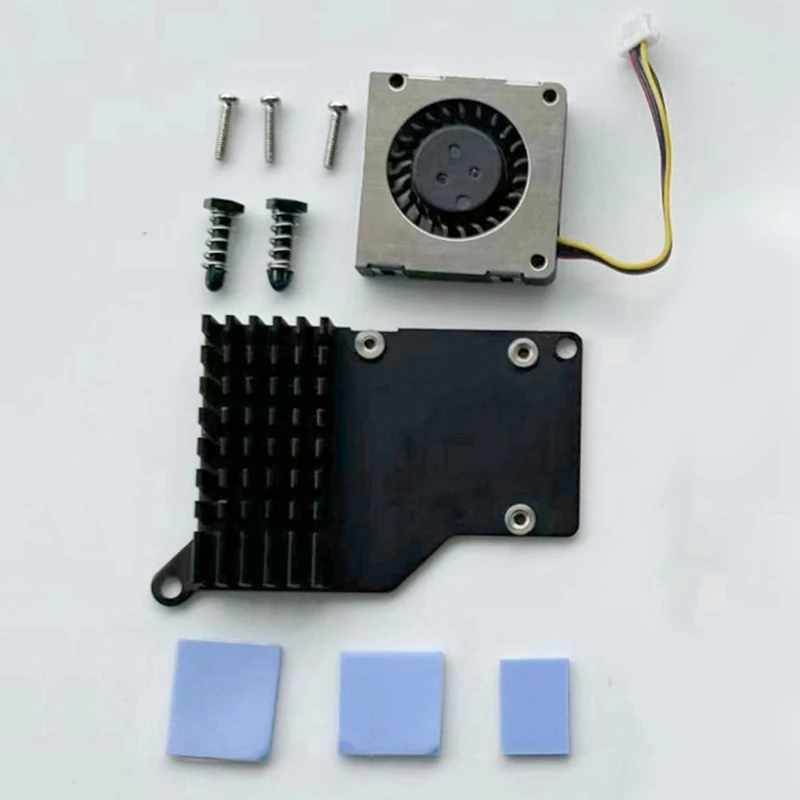 Aluminum Alloy Heat Sink For Raspberry Pi 5 Active Cooling Fan