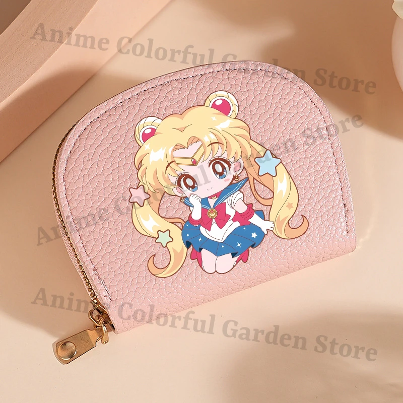 セーラームーンかわいいシェルマネーバッグ女性用アニメ漫画見栄 - Wallets のレビューと価格