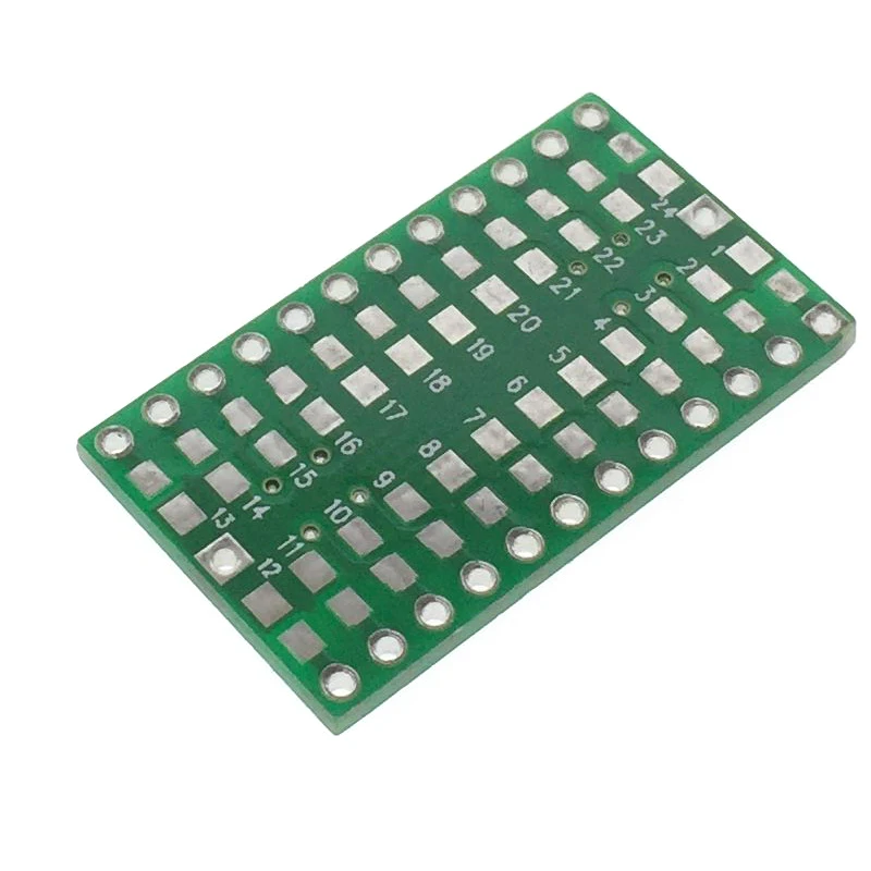 SOP24 adaptador SSOP24 parche a DIP en línea 1,0mm paso SMT 0805