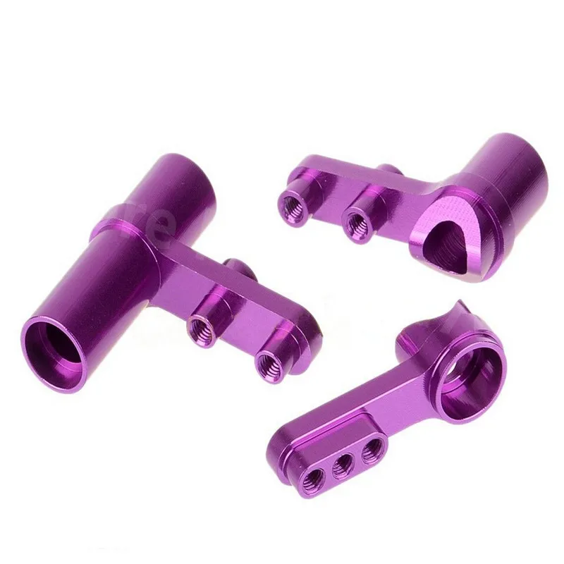 HSP Baja 102057 122057 (02025 02075) Aluminium-Lenkungsservo-Saver, komplettes Teile-Upgrade für 1/10 RC-Car CNC 94122 XSTR POWER