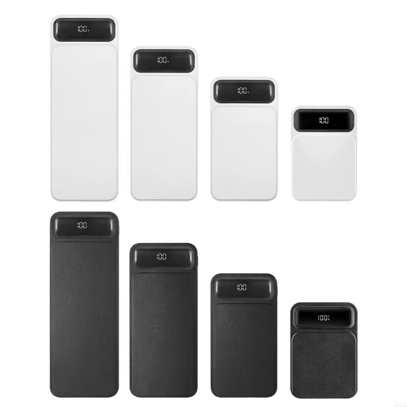 K3NB 4/6/8/10Slot18650 Battery Holder Case No Welding Design High Capacity PowerBank Shell Features Quick Charging Technology