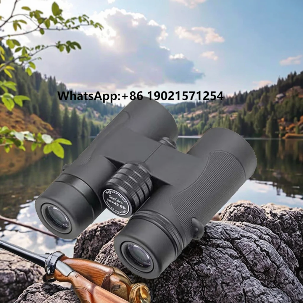 

10X42mm Large Outdoor Optics Binoculars & Astronomy Telescope with Bak4 Prism FMC Coating for Star Gazing Magnification Aperture