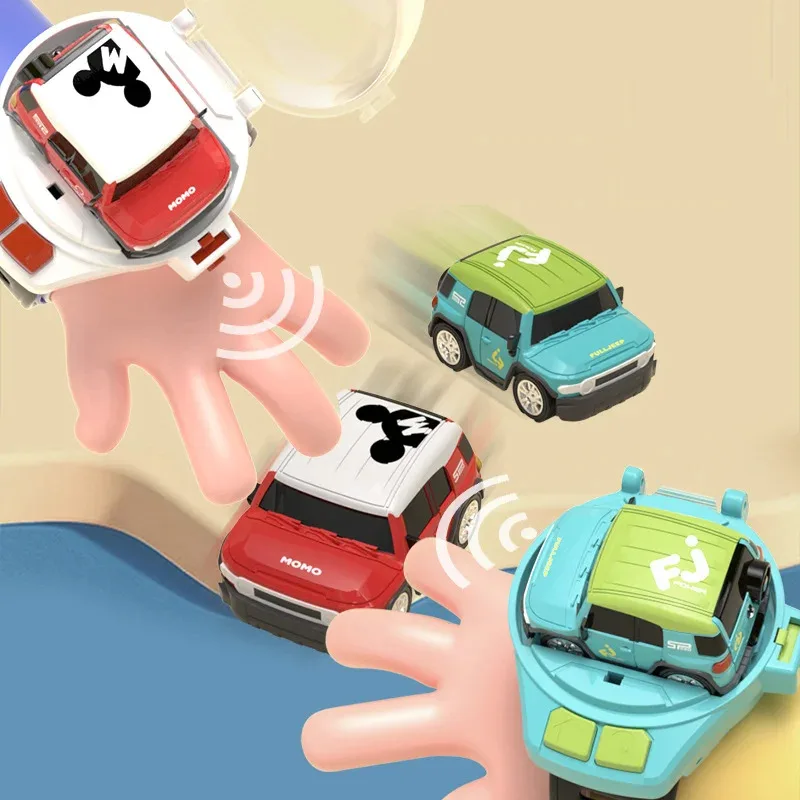 

TEMIKIDS Remote Control Car C19 Wireless Watch Car Mini Alloy Racing Children Boys And Girls Electric Toy Car Birthday Christmas