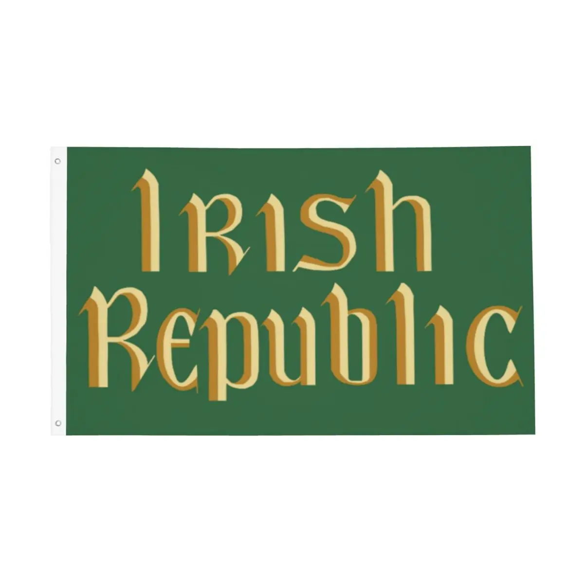 Ireland 1916 Easter Rising Choice Of Sizes Flag Decor 3x5FT Vintage Indoor Fade Resistant Drapey Delicate