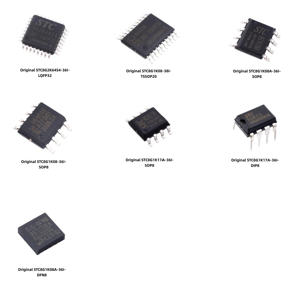 Original STC8G1K08A/STC8G1K08/STC8G1K17/STC8G2K64S4 Mikrocontroller – Detail 2