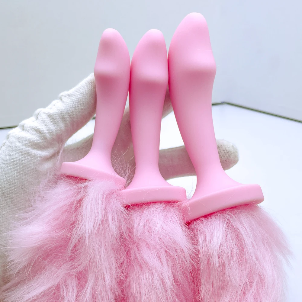 3 Sizes Sexy Fox Anal Plug Tail Silicone Anal Toys For Women Men Butt Plug Dildos Small Tail Anal Plug Cosplay Sex Toy For Adult image 4