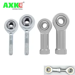 12pcs M3 M4 Fisheye Ball Bearings Rod Ends Joint Thread Female Ball Bearing SI4T/K SI3T/K Fish Eye Part 3D Printer Parts