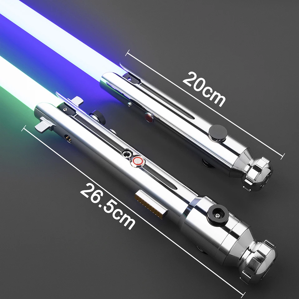 Ahsoka Tano Lightsaber ، Xenopixel صابر خفيف ، سيف ليزر Neopixel من Jedi ، مقبض معدني ، مبارزة ثقيلة ، ألعاب مضيئة ، تأثيري Joyace