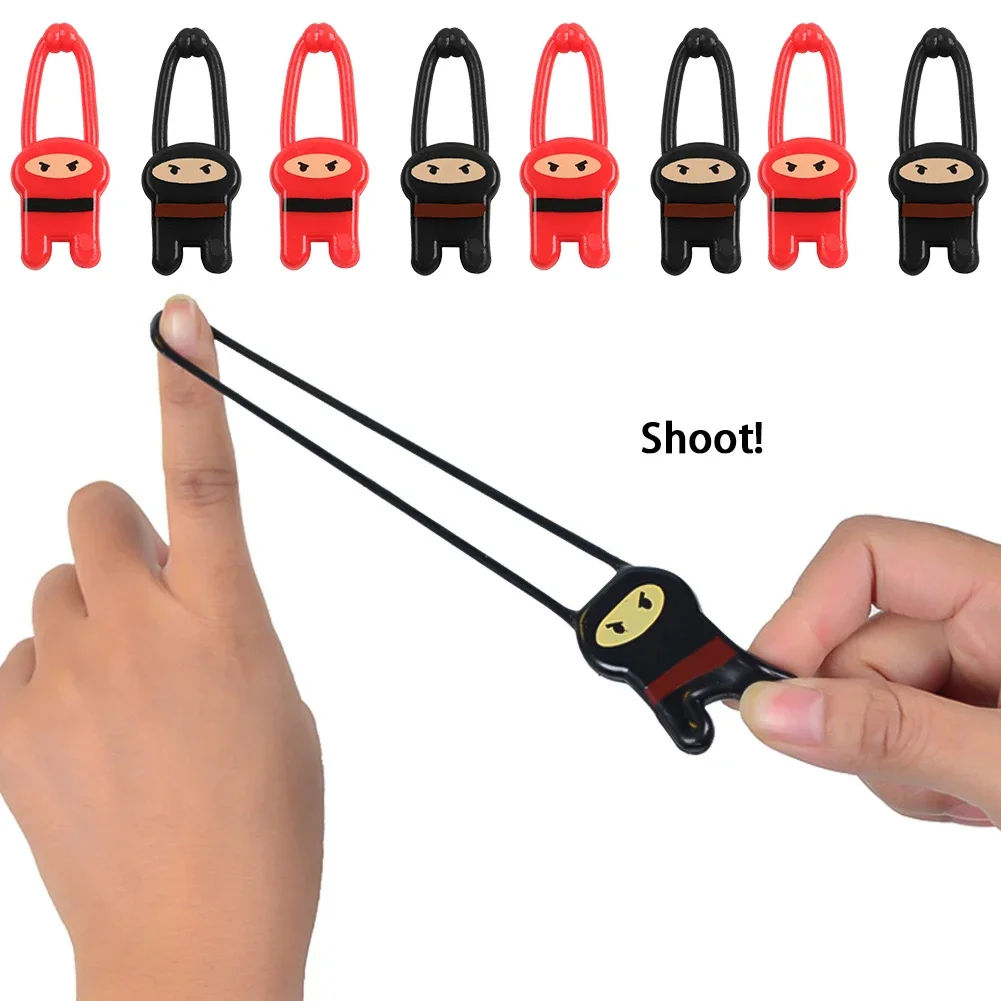 Novidade Finger Catapult para crianças, Ninjas Educacional, Brinquedo Interativo, Dedos Portáteis, Cérebro Stretchy, Brinquedo de Descompressão, Novidade