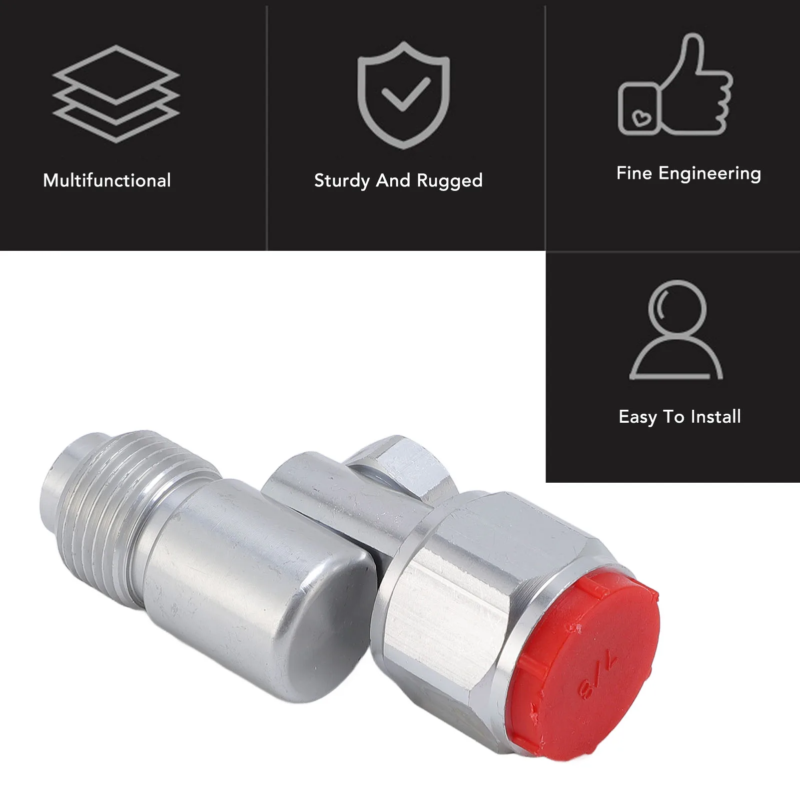 Airless Paint Spray Gun Swivel Joint 360° Rotation Angle Aluminium Alloy Spray Gun Hose Swivel Joint Sprayer Gun Swivel Joint