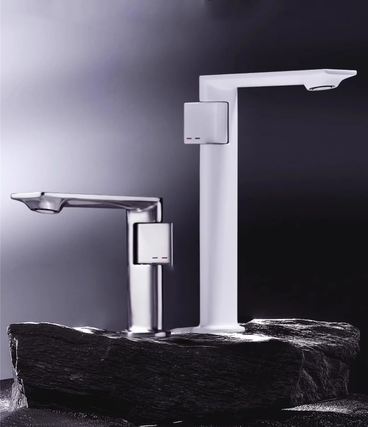 

Bathroom Basin Faucet Chrome White Sink Mixer Brass Bathroom Sink Faucets Hot And Cold Single Lever Basin Tap