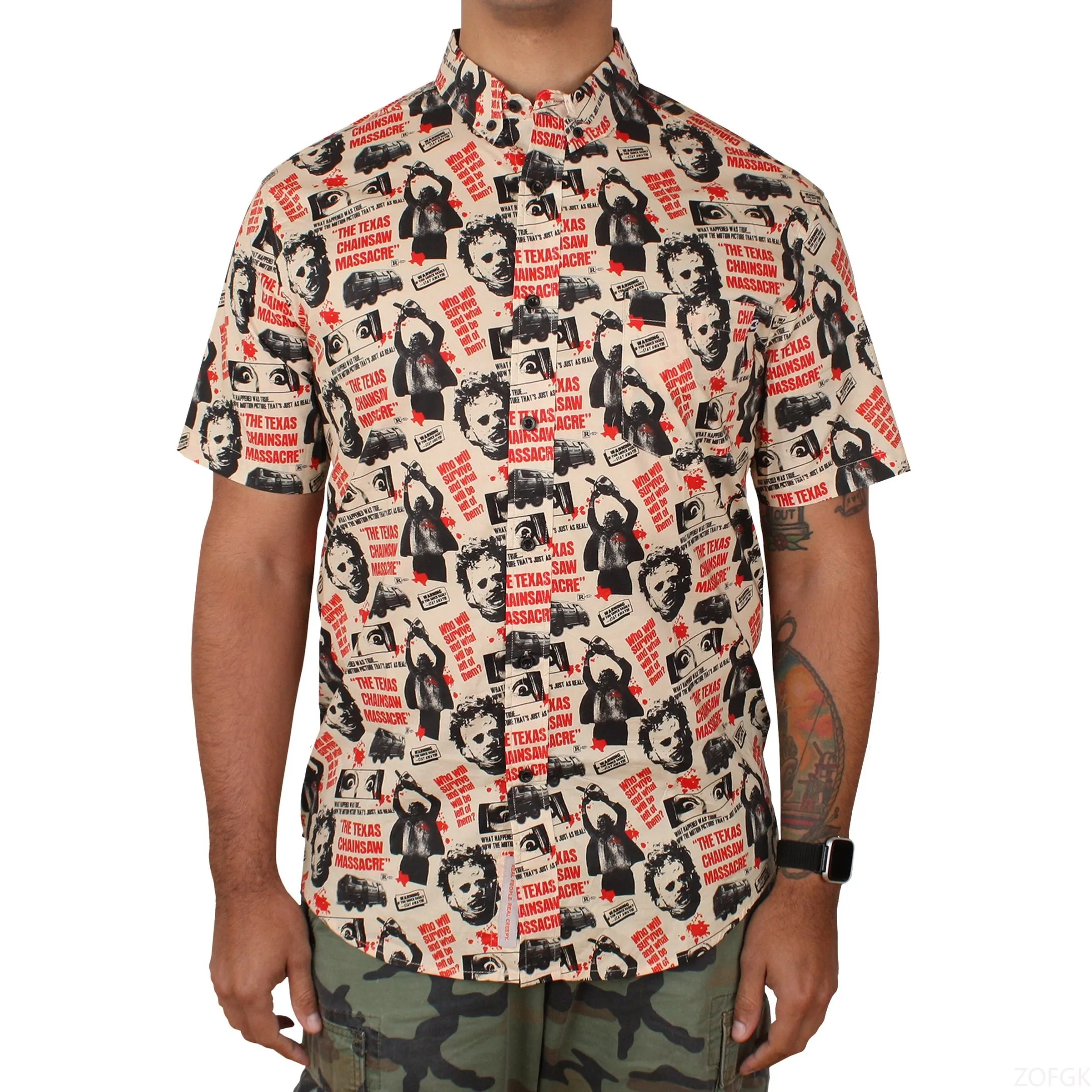 New Chainsaw Theme Shirts Men's Clothing Cool 3D Printed Loose Short Sleeve Tops Casual Streetwear image 5