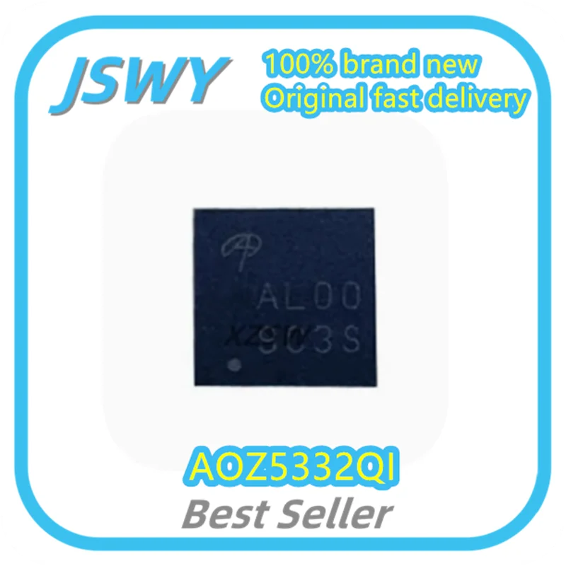 (10/50pcs) AOZ5332QI AOZ5332 Silkscreen AL00 QFN-31 Full Half Bridge Driver IC Chip Original Bulk Stock Genuine