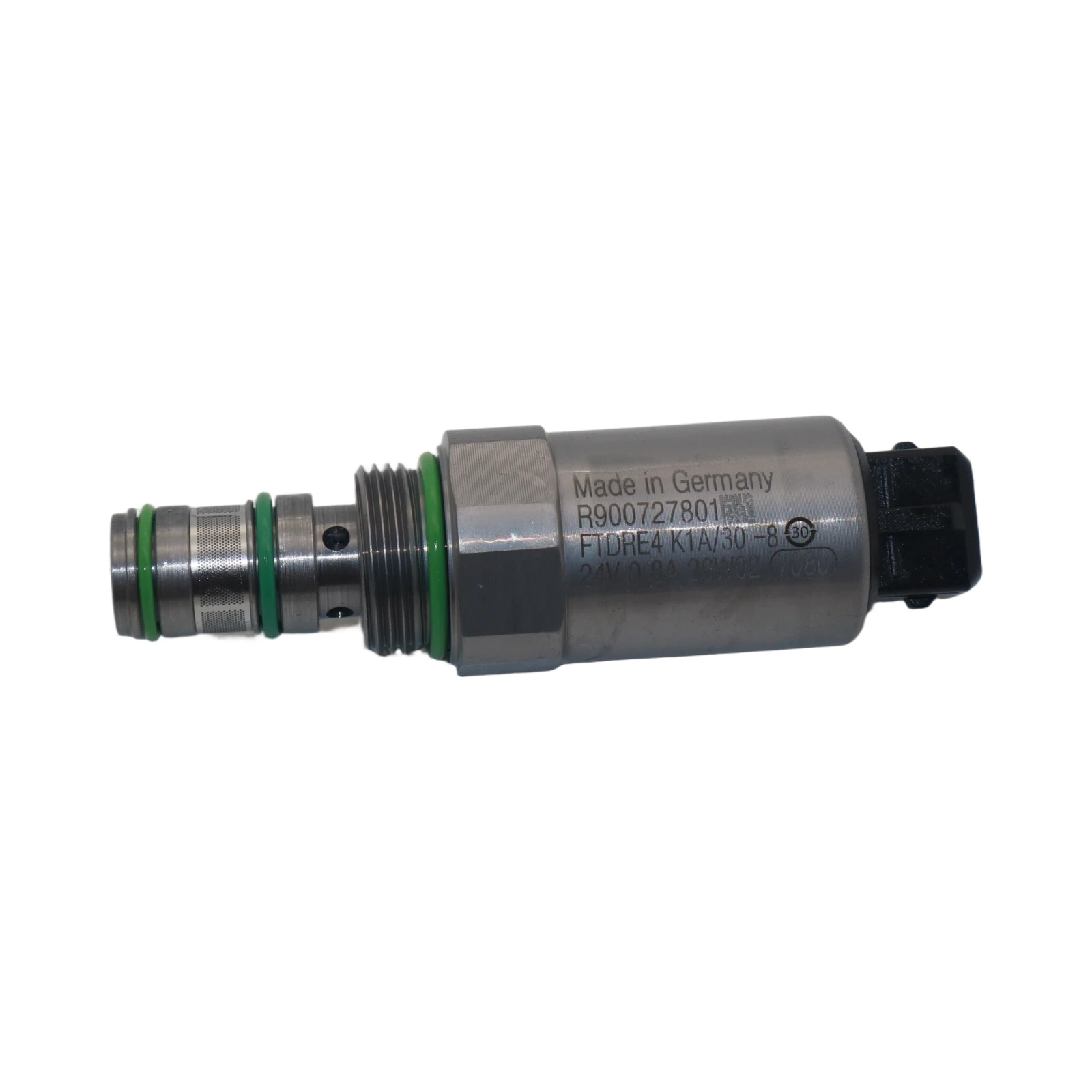 R900727801 24V Hydraulic Proportional Solenoid Valve Compatible for Excavator Construction Machinery Parts