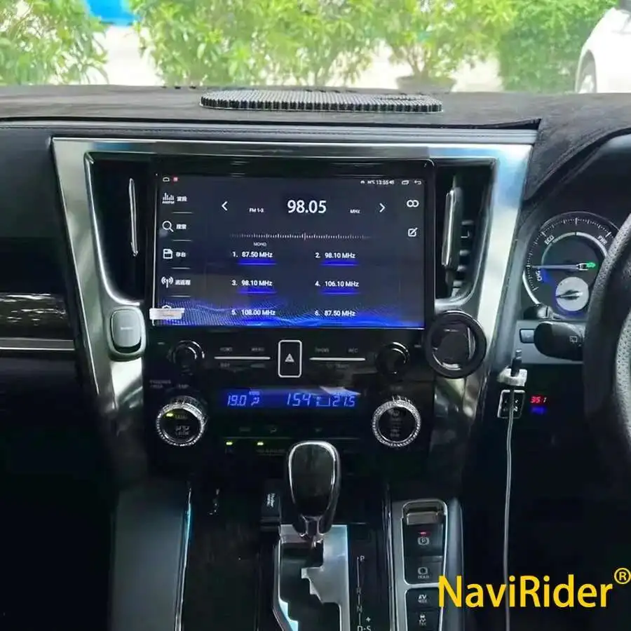 Android 14 Car Video Playe For Toyota Alphard 30 Vellfire 2015-2023 Radio VELLFIRE Stereo Touch Screen GPS Carplay Multimedia