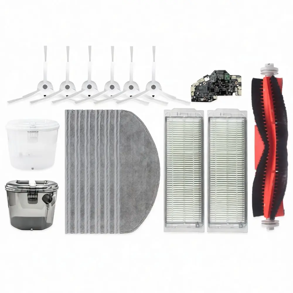 For Mijia MJSTP Vacuum Cleaner Parts Kit Main Brush Side Brush Hepa Filter Mop Cloth Accessories Replacement Tools