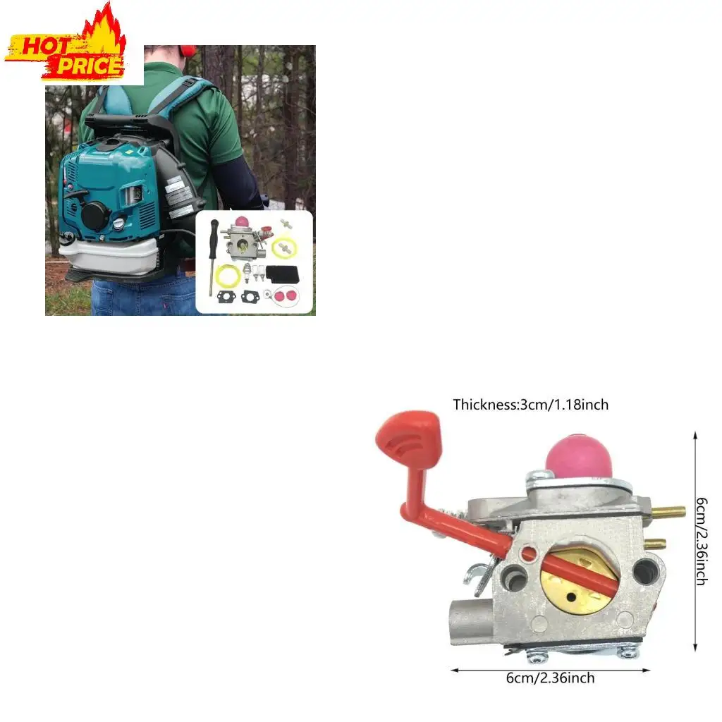 

Carburetor Set Enhances Engine Efficiency for P325 545081855 Craftsmen & Blowers