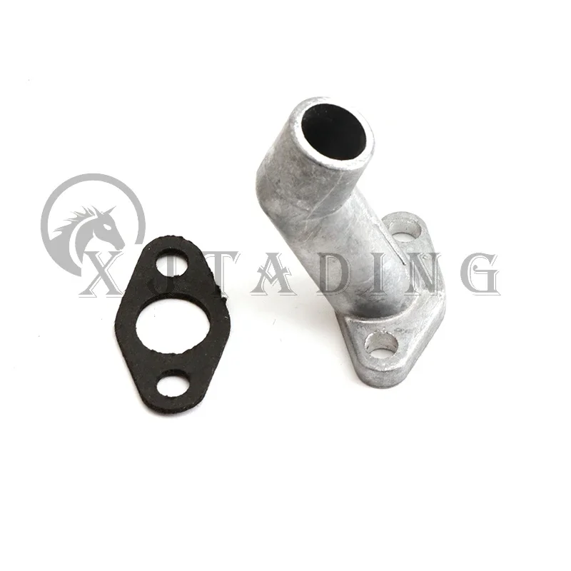 Motorcycle Bicycle Carburetor Intake Pipe Replacement Parts for 49cc 60cc 66cc 80cc 2 Stroke Engine Motor Electric