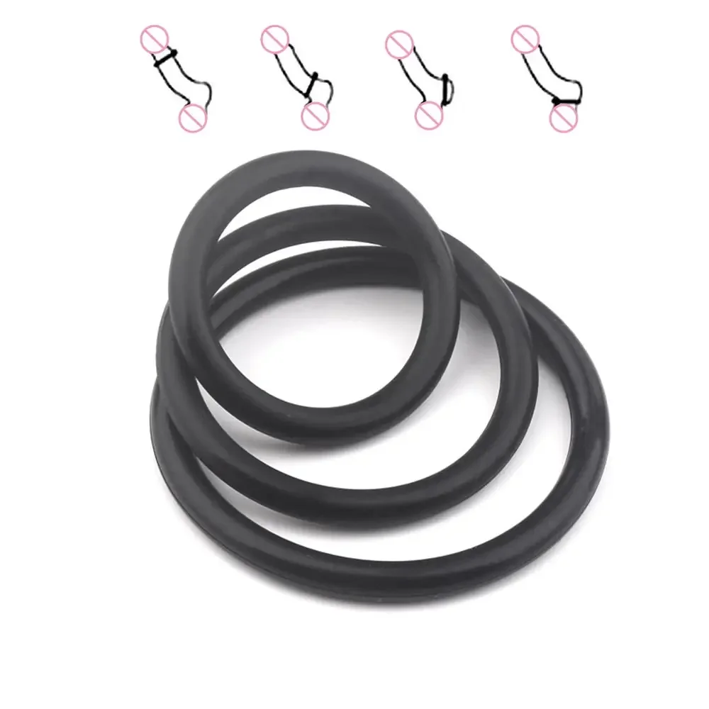 Anillo de jaula de castidad para hombre, anillo masculino para orgasmo, accesorios de manga genital para hombres y mujeres, organización de vibrador en movimiento Simple