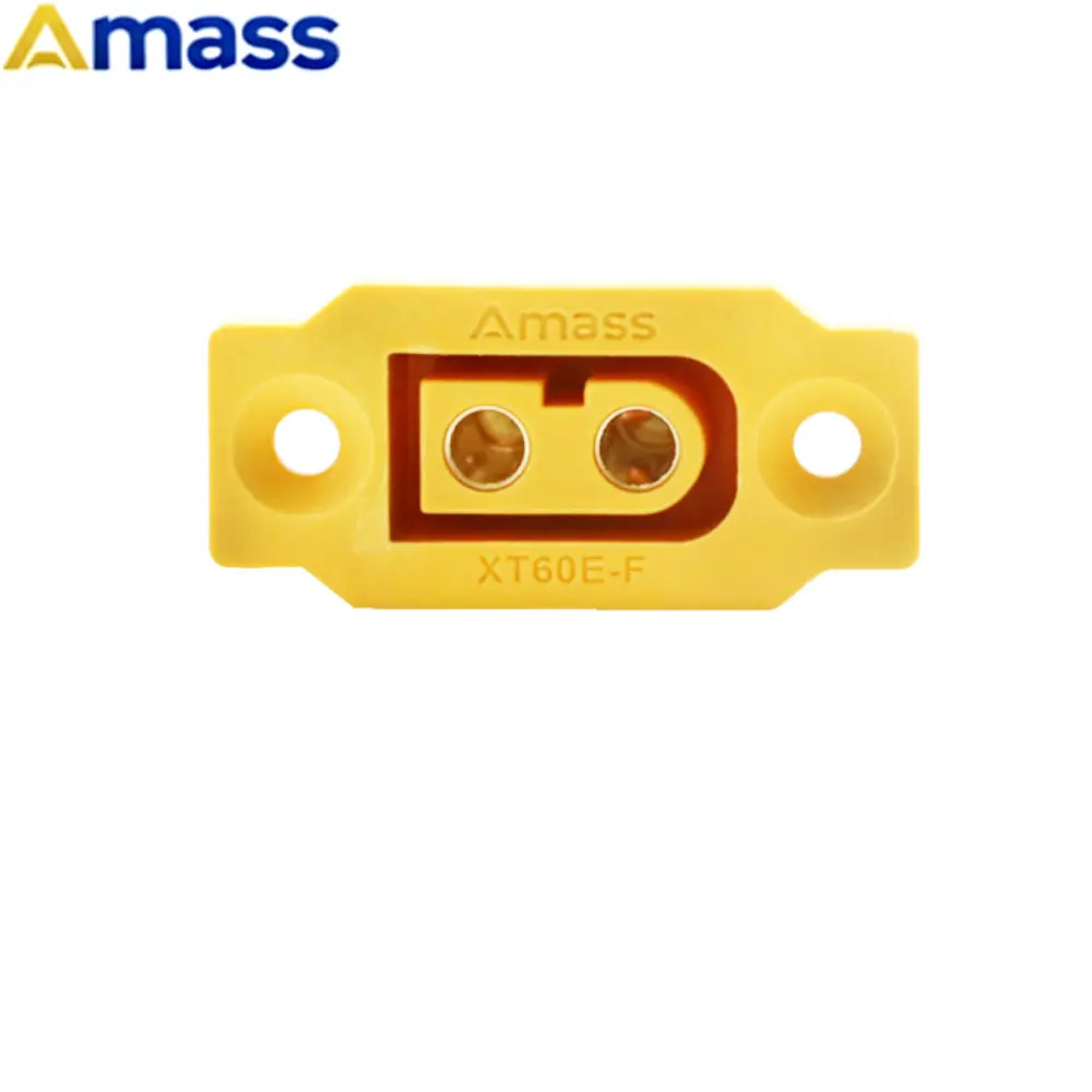 5/10pcs Amass XT60E Male Female Plug Large Current Gold/Brass Ni Plated Connector Power Battery Adapter for RC Model