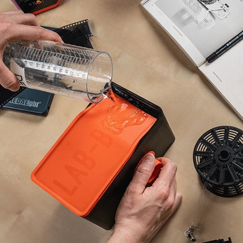 

Negative Film Darkbag Free Washing Tank new Lab-box Developing Tank Mini Darkroom Washing Equipment Set 135 Film 120