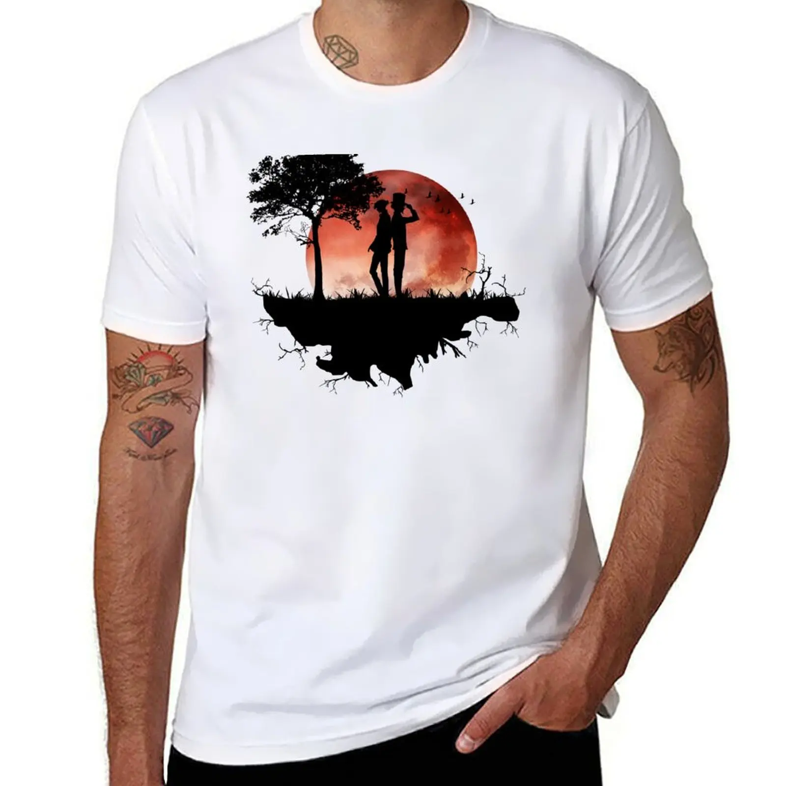 

Lumimoriarty T-Shirt graphic t shirts gifts for boyfriend tops Short sleeve tee Men's t-shirt