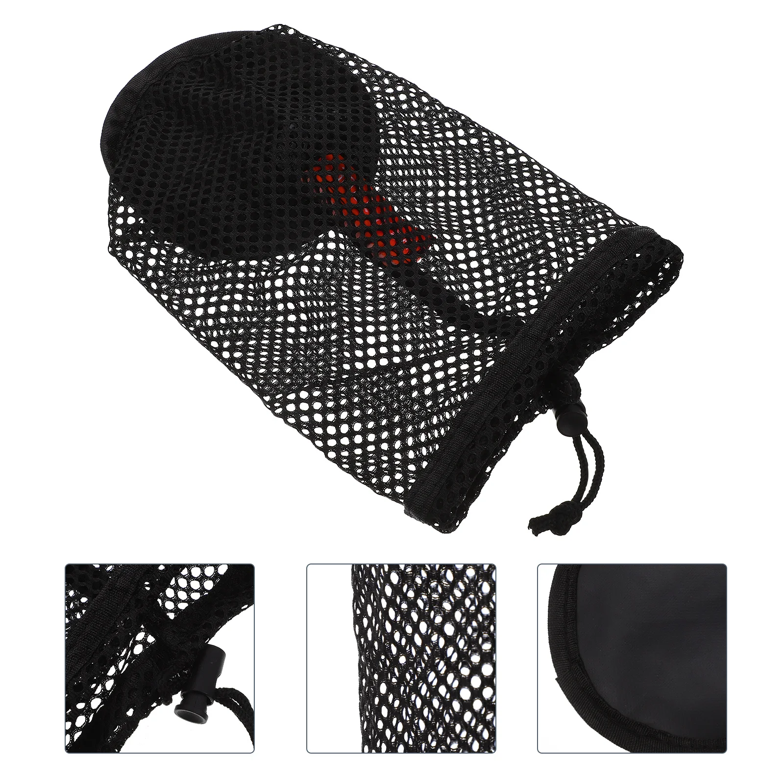 

Large Capacity Golf Balls Mesh Bag Reusable Nylon Pouch for Tennis Baseball Softball Outdoor Sports Equipment Organizer