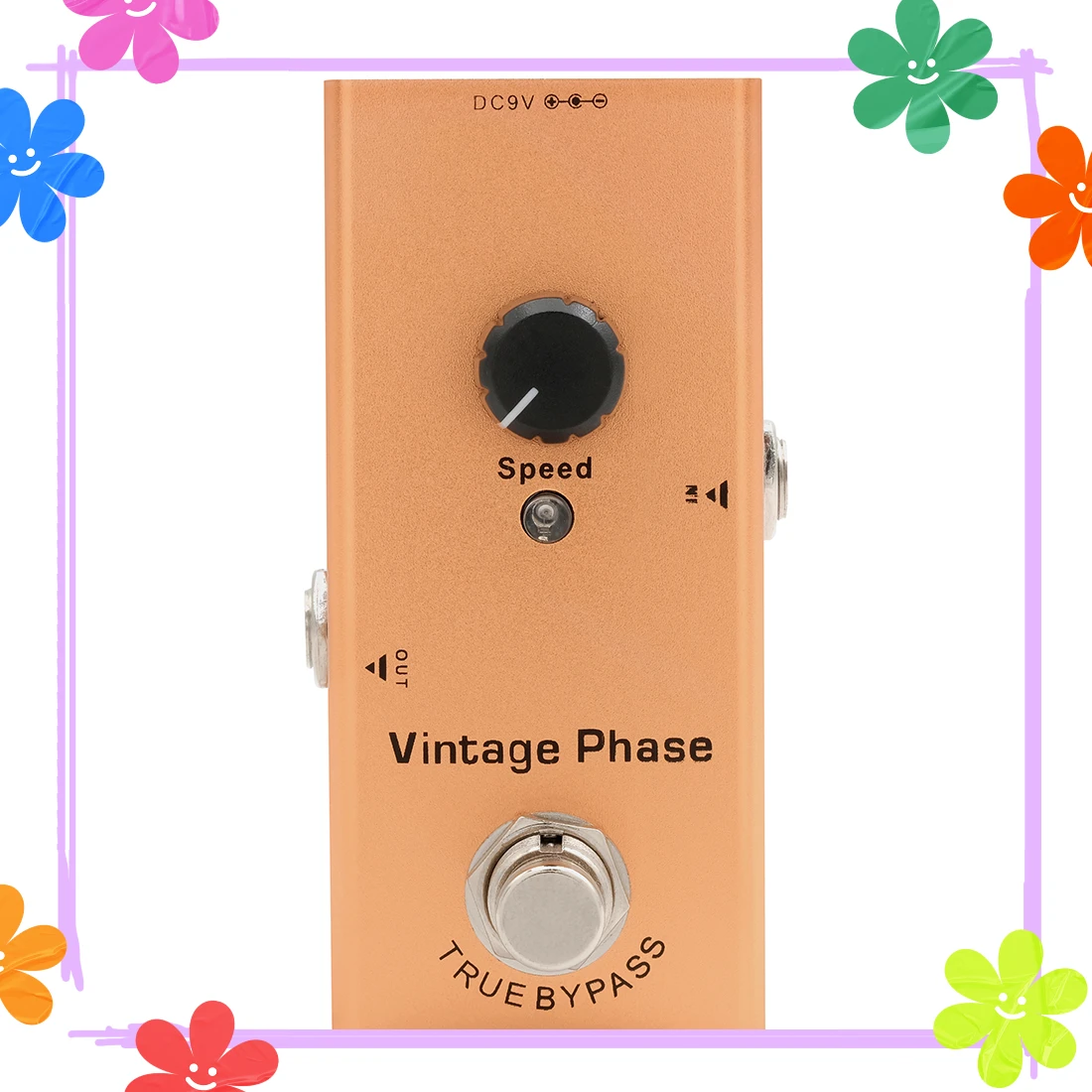 

IRIN EF-06 Vintage Phase Electric Guitarra Effect Pedal True Bypass Pedal Psychedelic Shift Effect Adjustable Knob Guitar Parts