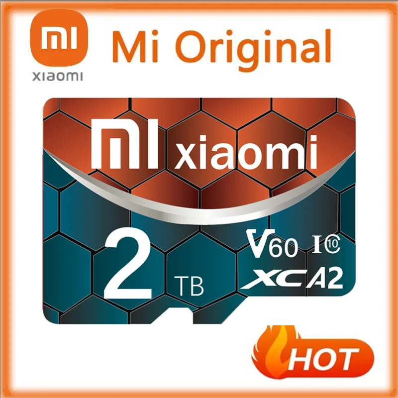 Карта памяти Xiaomi Micro SD, TF-карта, 1 ТБ, 128 ГБ